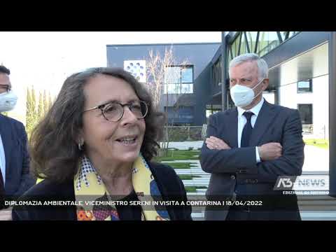 DIPLOMAZIA AMBIENTALE, VICEMINISTRO SERENI IN VISITA A CONTARINA | 18/04/2022