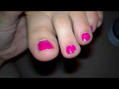 Her Nike Airmax removed!