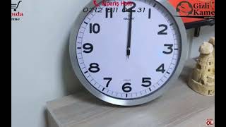 Duvar Saati Gizli Kamera Gösterdin