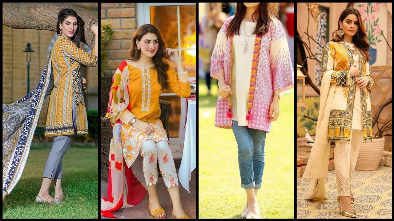 Fashionable Branded and Casual Wear Kurta Ad Tops which are in Fashion Now A Days