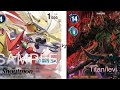 DCGO with Zephyr Shoutmon vs Titan Levi