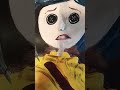 Coraline painting #art #halloween