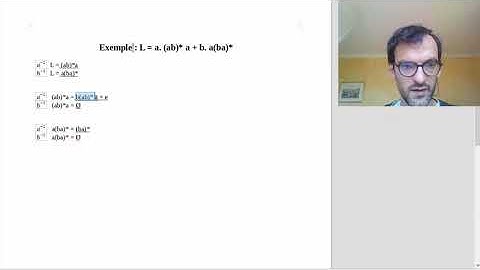 Résiduels automate non minimal
