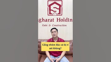 Cổng nhôm đúc có bị rỉ sét không? Xem ngay #congnhomduc