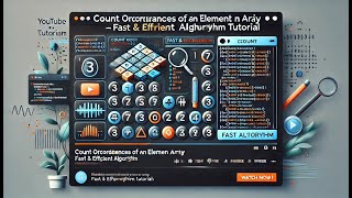 Count Occurrences of an Element in an Array | DSA  Tutorial | Interview Prep
