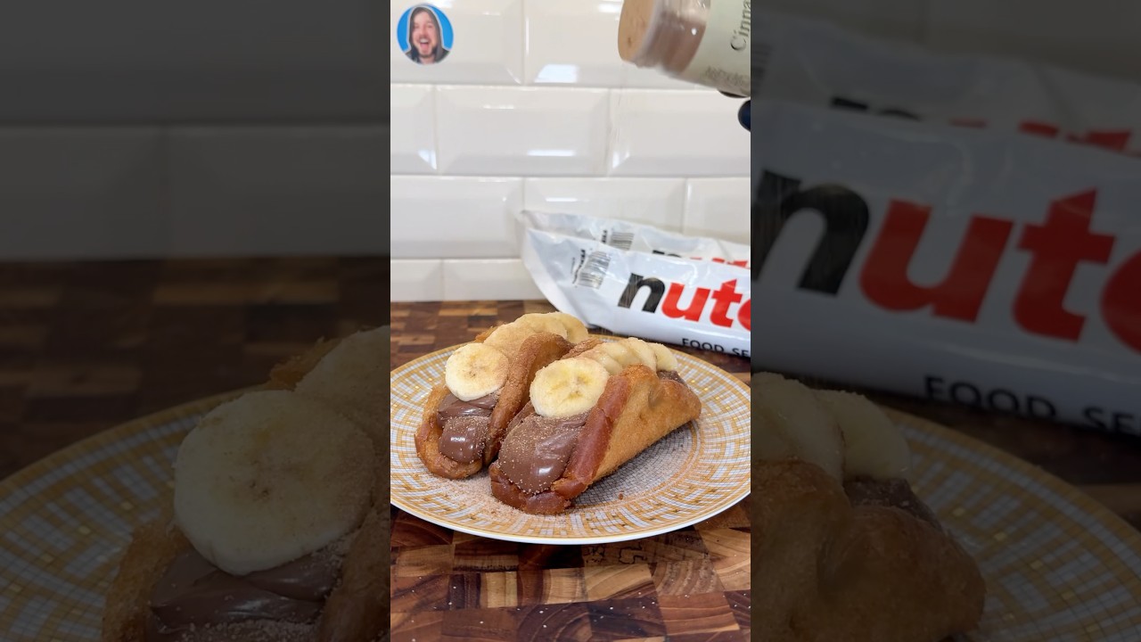 Fried Nutella sandwich 