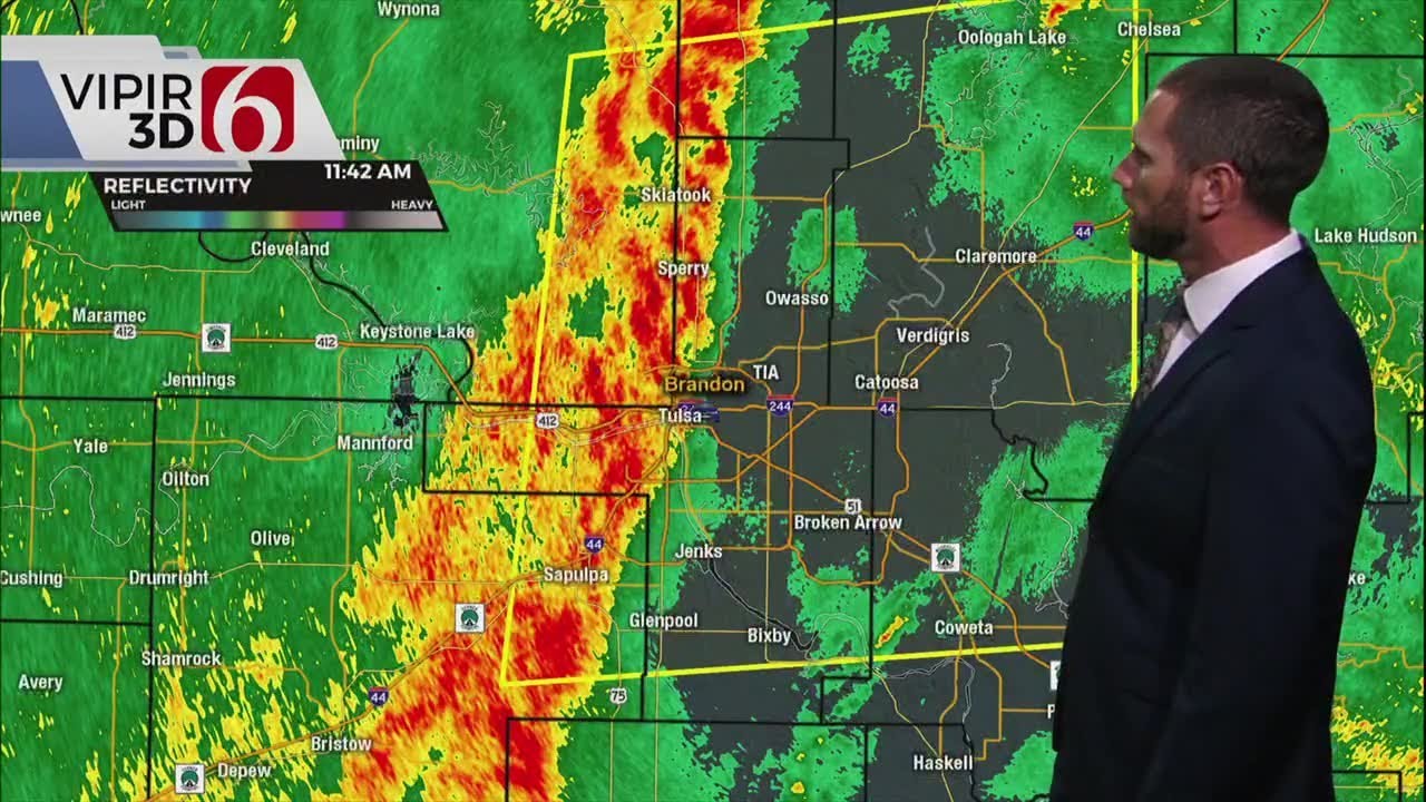 Severe Weather CutIn Aaron Reeves (Oct. 24) YouTube