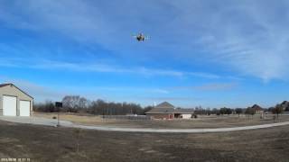 Mini Tricopter Scratch Build Maiden Flight
