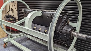 Restoring Mercedes-Benz DB 605 A 1 Aircraft Engine