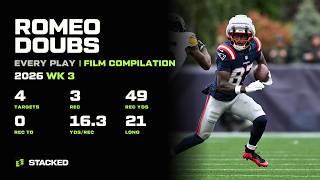 Full Romeo Doubs: Every Touch of 2026 Week 3 | Full Film Compilation Guide