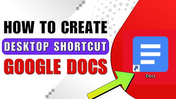 How to Create Google Docs Desktop Shortcut