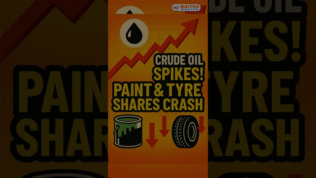 Crude oil spikes paint&tyre shares crash.
