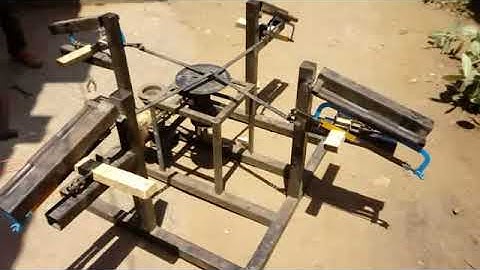 Four way adjustable stroke hack saw