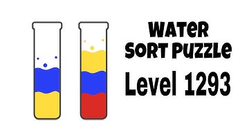Water Sort Puzzle Level 1293