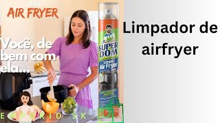 Limpador de air fryer