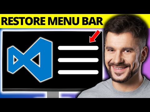 How To  Restore Menu Bar in Visual Studio Code - Full Guide