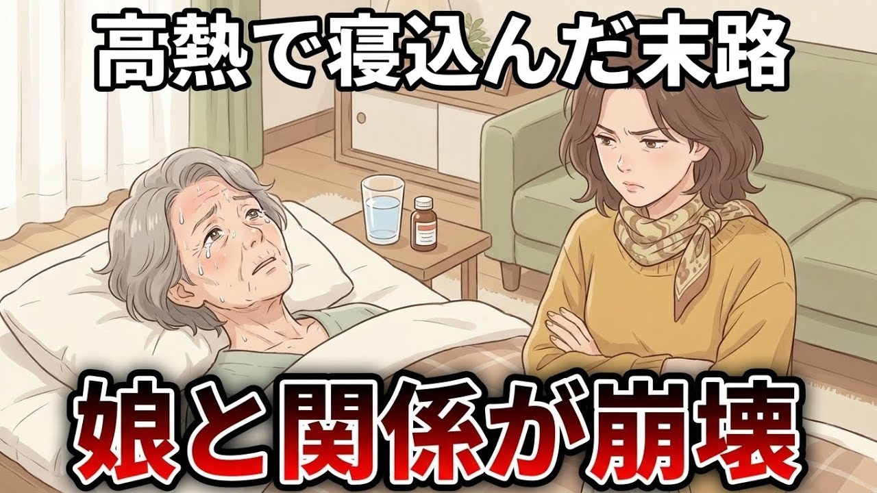 「実家は無料のホテル？」高熱の私に娘が放った非情な一言｜親子断絶｜老後の決断
