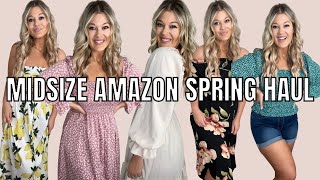 Midsize Curvy Amazon Spring/Summer Haul | AMAZON 2022