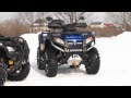 Cfmoto CF-800-2 X8 EFI vs Brp Can-am Outlander 800R MAX XT. (Atvarmor тесты).