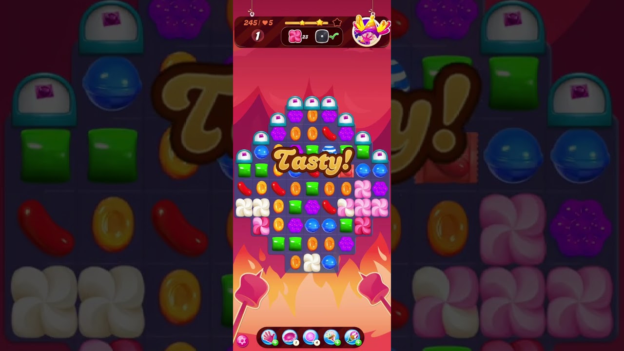 Candy crush saga game episode 245 game play #candycrushfriendssaga 