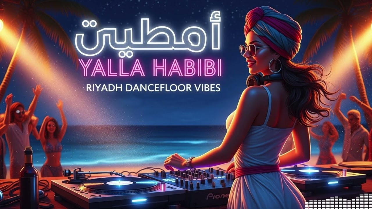 Yalla Habibi – Arabic Balkan Festival Beats 🎶 Riyadh Massive Crowd