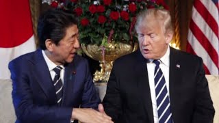 Trump, Japanese PM discuss talks with North Korea