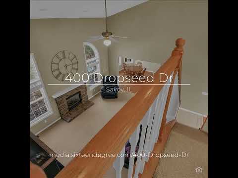 400 Dropseed Dr, Savoy, IL home video tour