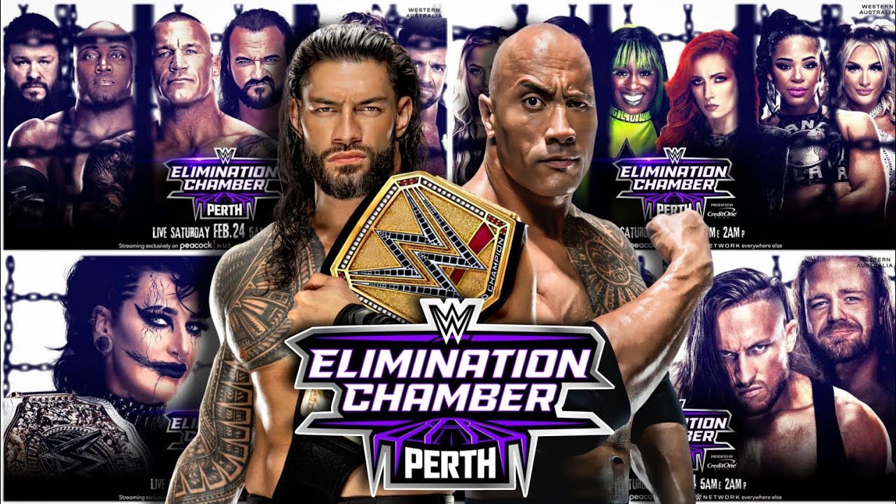 WWE Elimination Chamber 2024 match card predictions, betting odds ...