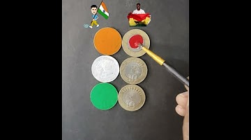 India🇮🇳, ghana🇬🇭 flag drawing.... #youtubeshorts #shortvideo #drawing #independenceday