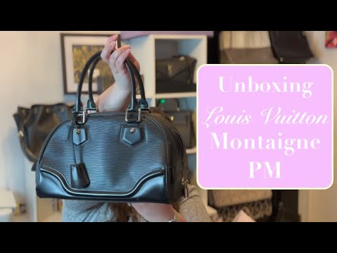 Louis Vuitton Montaigne EPI PM. Rebag! Quiet Luxury - YouTube