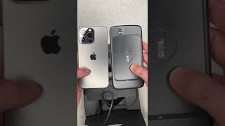 Dell Streak 5 unboxed and compared with iPhone 13 Pro #ASMR #shorts