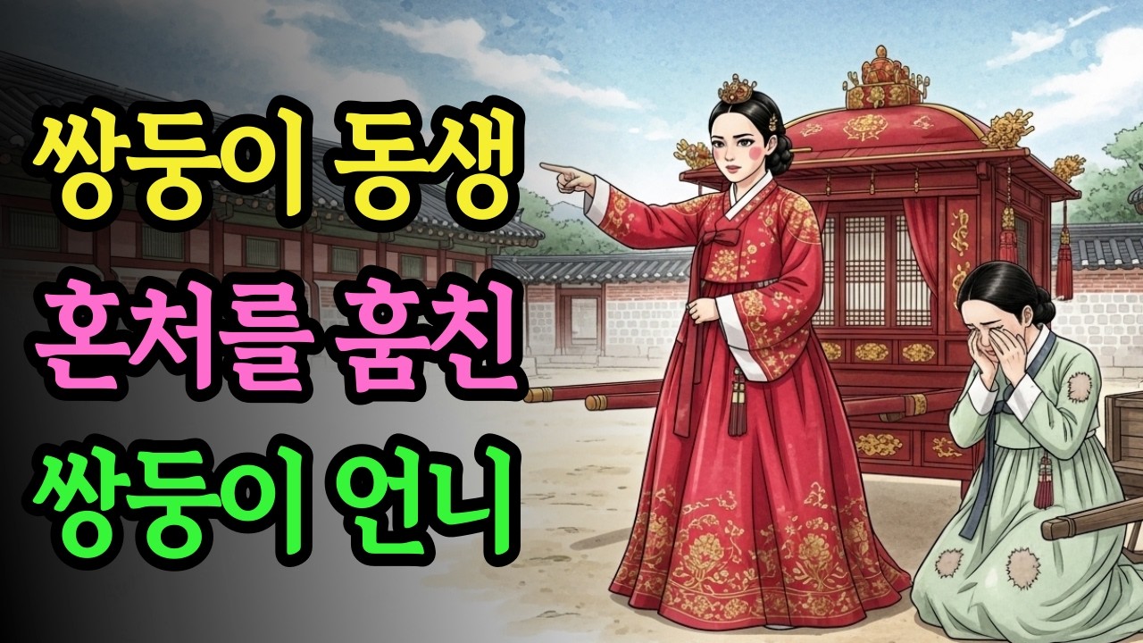 쌍둥이 동생 혼처를 훔친 쌍둥이 언니, 동생의 봉황 팔자를 가로채고 부잣집으로 시집간 언니의 운명은? | 야담 옛날이야기 오디오북 수면동화 전설 민담 설화 야담낭독 조선야담