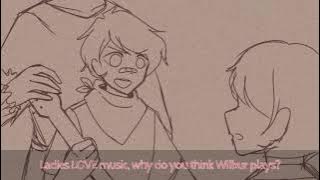 Hidden in the sand but it sounds like Technoblade (Animatic Skit)