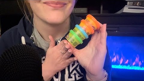 ASMR Whispered Ramble and Playing With Play-Doh