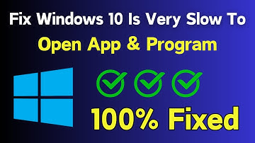 Fix Application Or App Opening Very Slow Windows 10 | Program Opening Very Slow Problem (Easy Way)