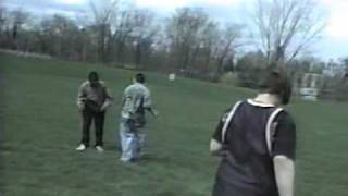 Rawstarr And Mad Mac Vs. The Network In Swf Backyard Wrestling From 2000