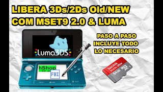 🛠️🎮 LIBERA 3DS/2DS [OLD/NEW] (2025) desde 11.4.x a 11.17.x con MSET9 2.0 Fácil Pack Completo 🛠️🎮