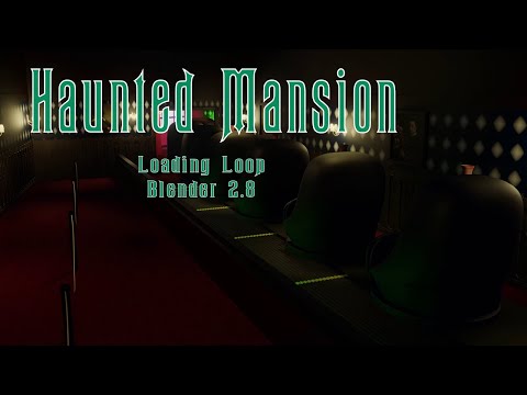 Haunted Mansion Blender Animation