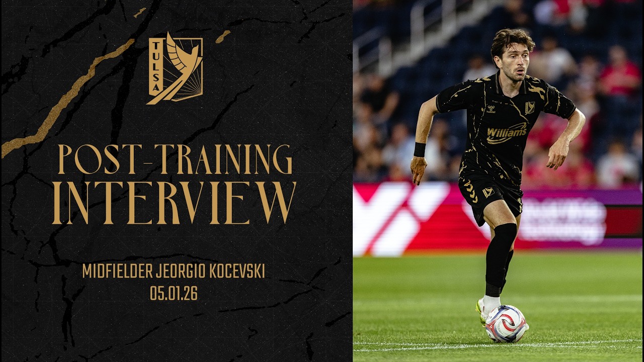 Jeorgio Kocevski: "We're all confident that we have these goals in us" - FC Tulsa Jeorgio Kocevski: "We're all confident that we have these goals in us" - FC Tulsa
