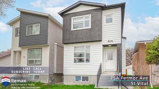 House for sale at 75A Fermor Ave in St Vital Winnipeg