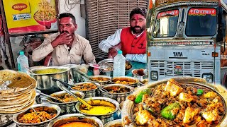 HIGHWAY DHABA FOOD 😋23 ITEMS Rs.200 FULL DIET||CHEAPEST BUFFET IN INDIA