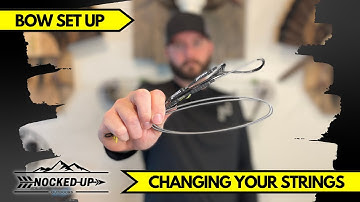 How-To Change Bow Strings on a Mathews Triax