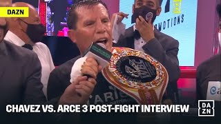 Julio Cesar Chavez vs. Travieso Arce 3 Post-Fight Interviews