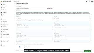 How to Create a Project with the Eos Project Wizard