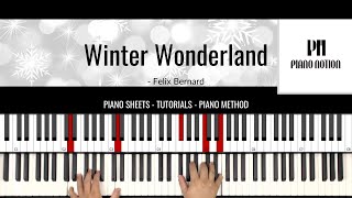 Winter Wonderland (Easy Piano) - Dean Martin, Bing Crosby, Michael Bublé