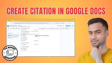 How To Create a Citation In Google Docs