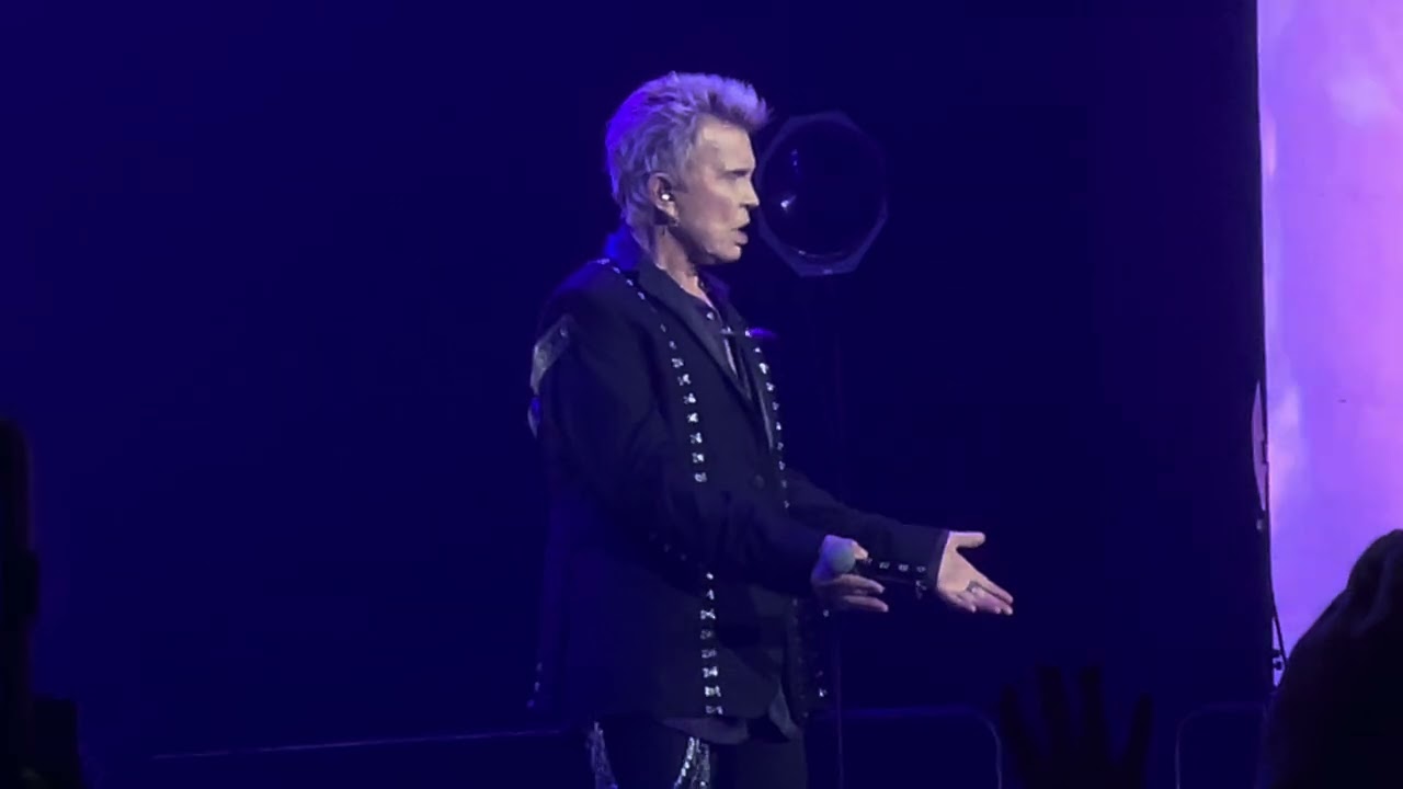 Billy idol en Chile 2025/Eyes Without a Face(Santiago 18/11/25 Movistar arena)