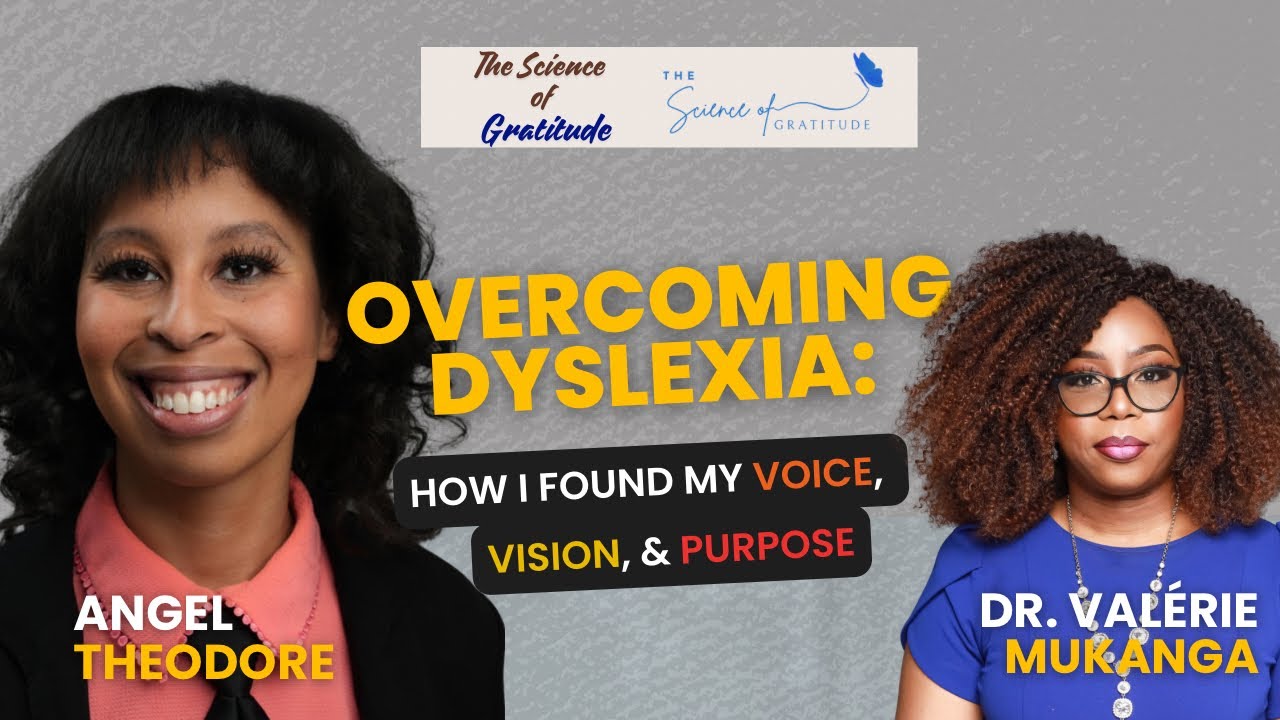 OVERCOMING DYSLEXIA: HOW I FOUND MY VOICE, VISION & PURSPOSE.