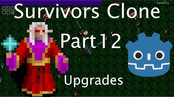 Make a Vampire Survivors Clone in Godot 4: Part 12 - Upgrades