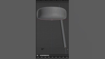 How to Make a Bar Stool in Blender in 1 minute #3d #blender #3dart #modren #interiordesign